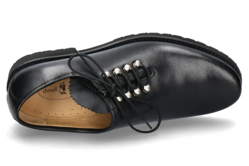 Herren dirndl + bua Herren- Trachtenschuh SOFTY- schwarz