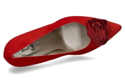 Damen dirndl + bua Pumps GRANAT ZIEGENVELOURS