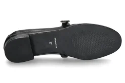 Damen dirndl + bua Riemenballerina ZIEGENNAPPA- schwarz