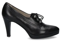 Damen dirndl + bua Schnürpumps ZIEGENNAPPA SCHWARZ (36)