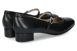 Damen dirndl + bua Spangenpumps ZIEGENNAPPA SCHWARZ (41)