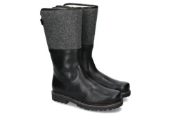 Herren dirndl + bua Stiefel gefüttert PANIOLO LODEN SCHWARZ DUNKELGRAU (42)