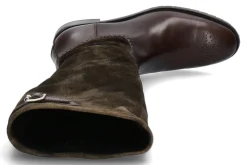 Damen dirndl + bua Stiefel NEVADA ANTIKBOCK STRETCH MORO/AKAZIE