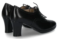 Damen dirndl + bua Stiefelette ZIEGENNAPPA SCHWARZ (41)