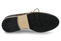 Herren dirndl + bua Trachtenschnürer ANTIKBOCK SANTIAGO AHORN OLIV (44)