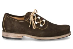 Herren dirndl + bua Trachtenschnürer ANTIKBOCK MOOR (44½)