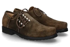 Damen dirndl + bua Trachtenschnürer 6139 ANTIKBOCK- akazie