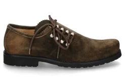 Damen dirndl + bua Trachtenschnürer 6139 ANTIKBOCK- akazie