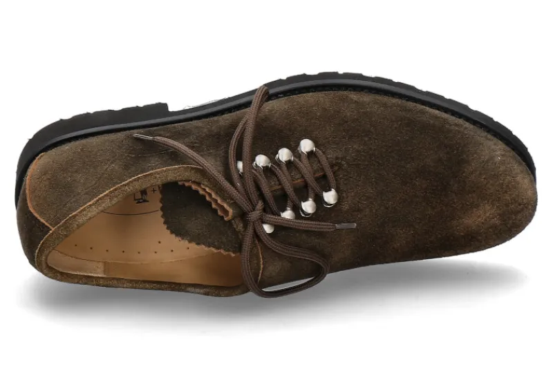 Damen dirndl + bua Trachtenschnürer 6139 ANTIKBOCK- akazie