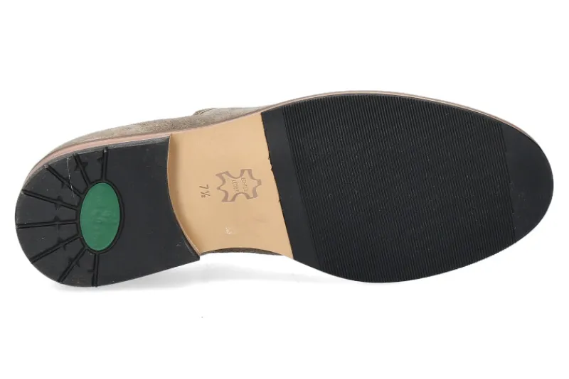 Herren dirndl + bua Trachtenschuh ANTIKBOCK TAUPE (42½)