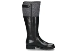 Damen dirndl + bua Dirndl und Bua Stiefel gefüttert CRUST LODEN SCHWARZ GRAU  (40)