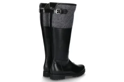 Damen dirndl + bua Dirndl und Bua Stiefel gefüttert CRUST LODEN SCHWARZ GRAU  (40)