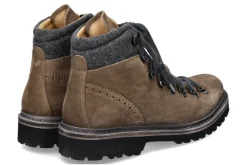 Herren dirndl + bua dirndl+bua Stiefelette OIL VELOURS LODEN SCHLAMM