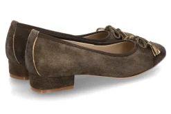 Damen dirndl + bua dirndl+bua Trachten-Pumps 1859 ANTIKBOCK- moor