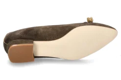 Damen dirndl + bua dirndl+bua Trachten-Pumps 1859 ANTIKBOCK- moor