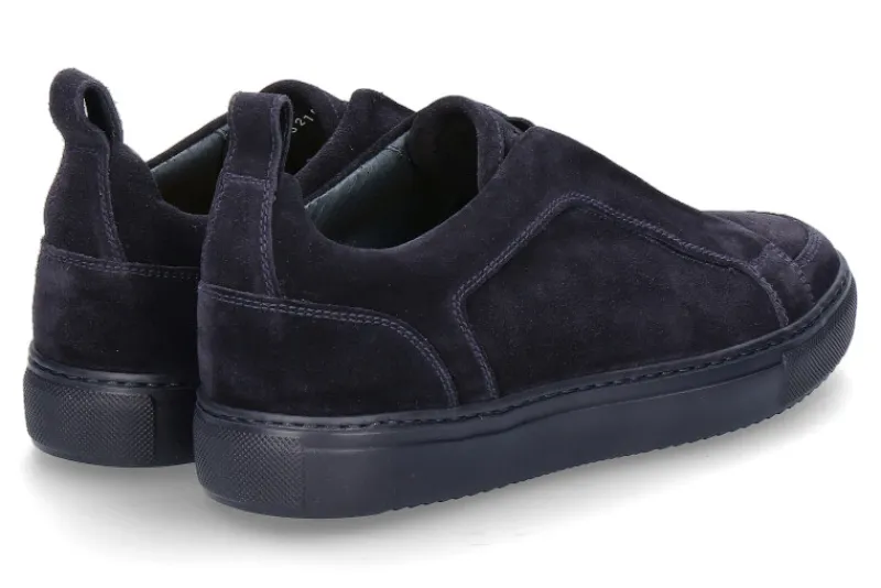Herren Doucal's Doucal´s Slip On Sneaker WASH dunkelblau