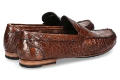 Herren Doucal's Slipper REAL CROCODILE MARRONE