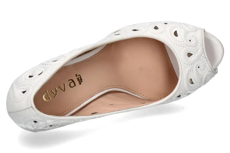 Damen Dyva Peeptoe NAPPA PANNA (40)