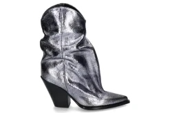 Damen Elena Iachi Elana lachi Cowboy Boots STARS SILVER