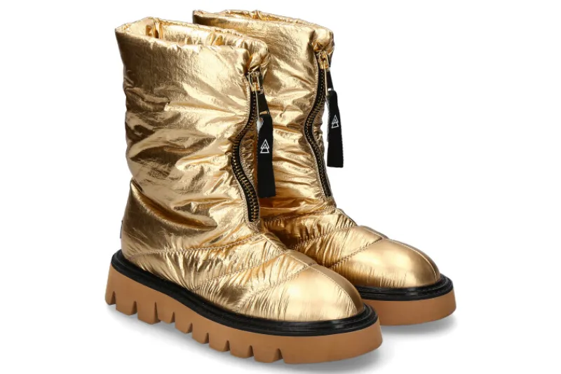 Damen Elena Iachi Boots AKI ZIP SPACE GOLD