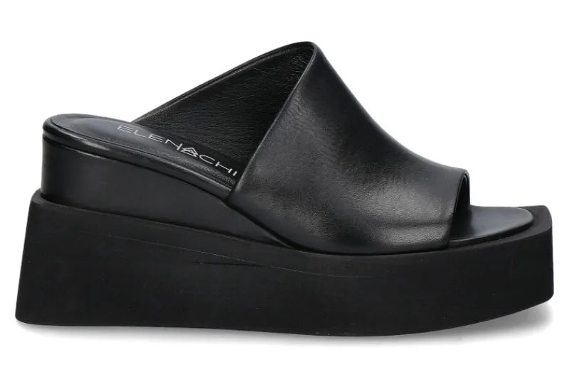 Damen Elena Iachi Pantolette LYONA TALCO NERO