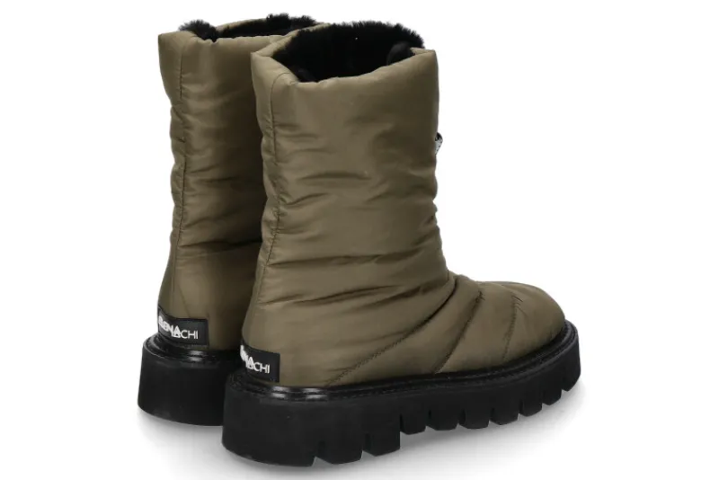 Damen Elena Iachi Stiefel gefüttert AKI TUBO QUIZ OLIVA