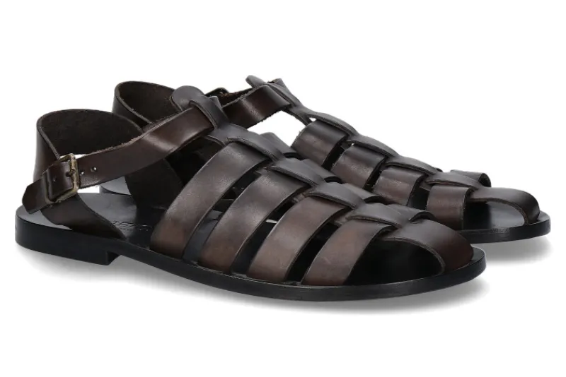 Herren Emozioni Gladiator Sandale BLACK
