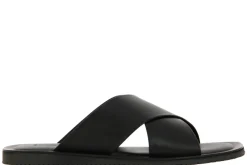 Herren Emozioni Pantolette LEATHER M7767 BLACK