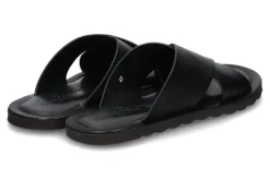 Herren Emozioni Pantolette LEATHER BLACK