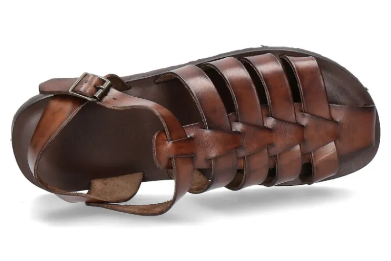 Herren Emozioni Römersandale DARK BROWN 412 (42)