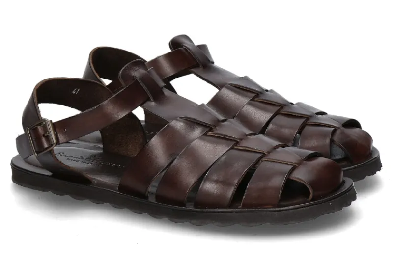 Herren Emozioni Sandale DARK BROWN 412