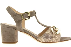 Damen ScarpaRossa Erika Rocchi by Sandale CAMOSCIO ROSE