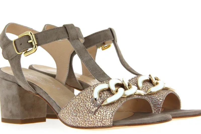 Damen ScarpaRossa Erika Rocchi by Sandale CAMOSCIO ROSE