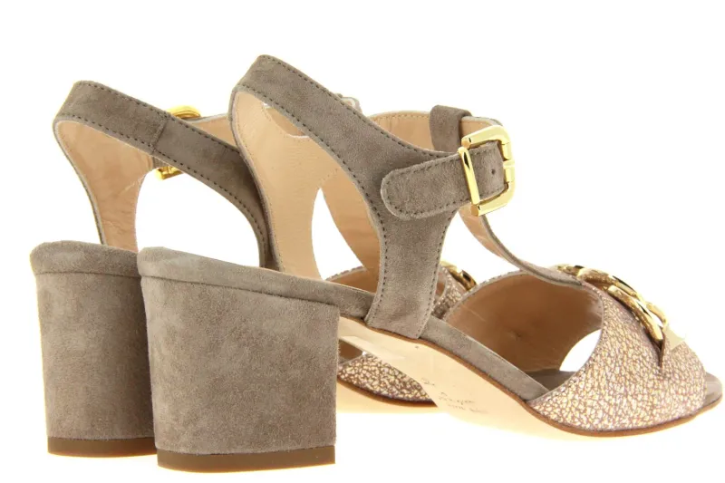 Damen ScarpaRossa Erika Rocchi by Sandale CAMOSCIO ROSE