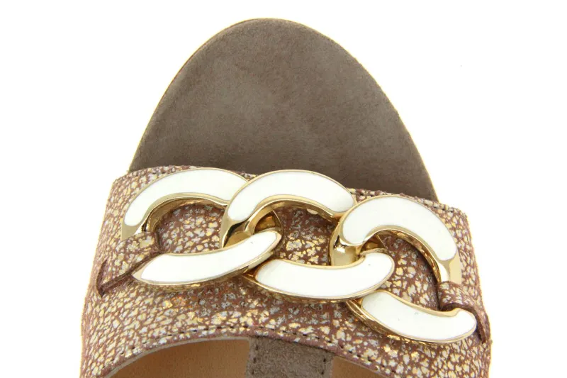 Damen ScarpaRossa Erika Rocchi by Sandale CAMOSCIO ROSE