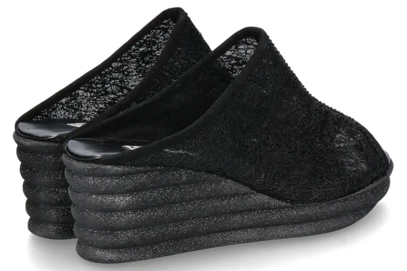 Damen Fernando Pensato Pantolette MICHIGAN NERO