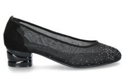 Damen Fernando Pensato Pumps GRACE NERA CAMOSCIO NERO LACK