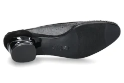 Damen Fernando Pensato Pumps GRACE NERA CAMOSCIO NERO LACK