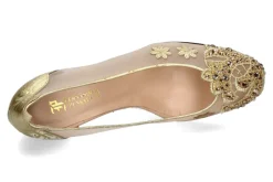 Damen Fernando Pensato Pumps LARA RETE LAMINTO ORO