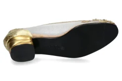 Damen Fernando Pensato Pumps LARA RETE LAMINTO ORO