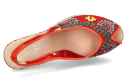 Damen Fernando Pensato Sandale ANIKA RETE ROSSA BALI (39)
