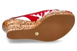 Damen Fernando Pensato Sandale "FIAMMA RETE CAM ROSSO"