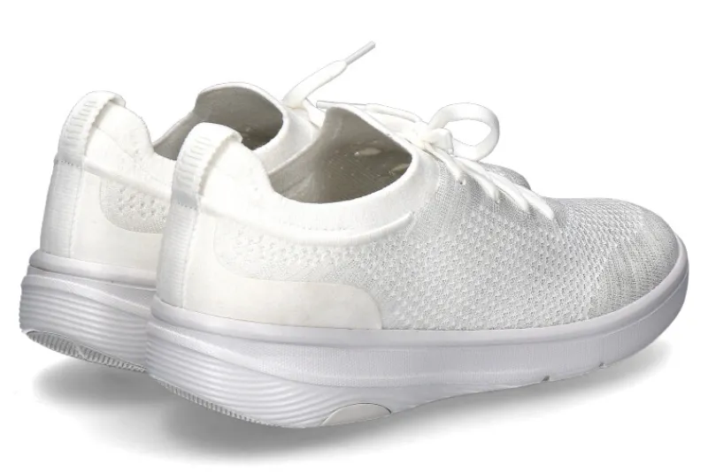 Damen Fitflop Sneaker SUPER-Q KNIT SLIP-ON LACED- urban white/weiss