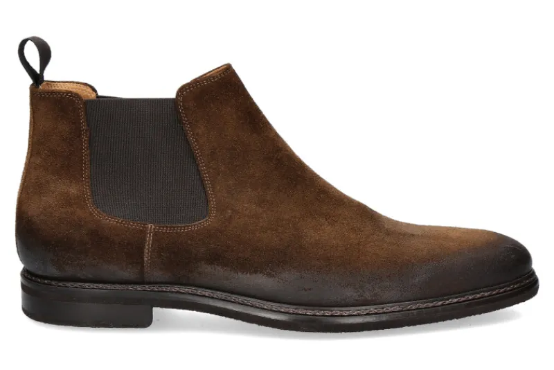 Herren Flecs Chelsea Boot VELOUR INGRASSATO (43)