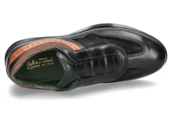 Herren Galizio Torresi Herren- Sneaker FOULARD NERO NABUK MUSTA MARRONE