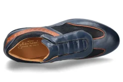 Herren Galizio Torresi Slip On FOULARD BLU NABUK NAVY INDIO SIENA