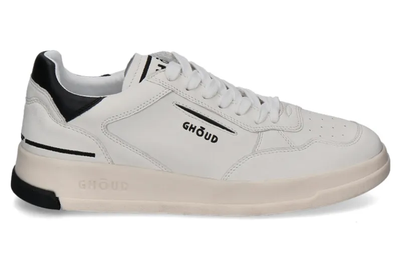 Herren Ghōud Ghoud Herren- Sneaker TWEENER LEATHER- weiss/schwarz