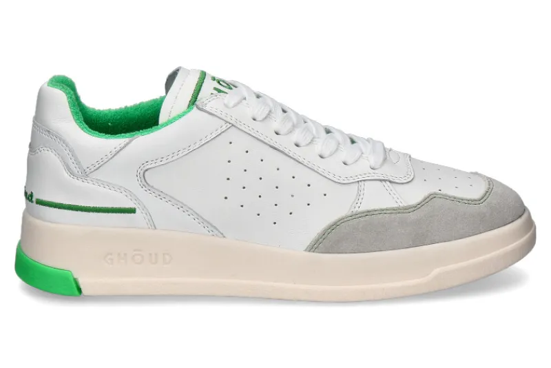 Herren Ghōud Ghoud Herren-Sneaker TWEENER LOW FLUO FL04- white/green