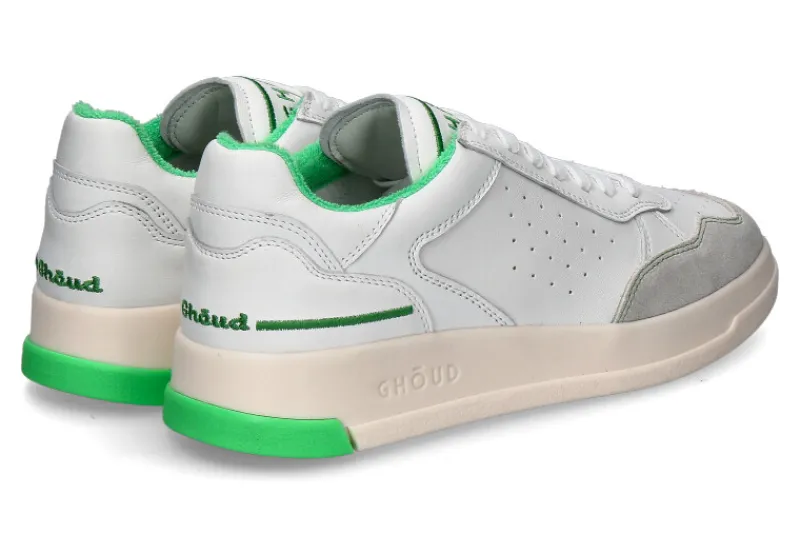 Herren Ghōud Ghoud Herren-Sneaker TWEENER LOW FLUO FL04- white/green