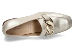 Damen Hassia Loafer NAPOLI H-WEITE GLOSS- platin